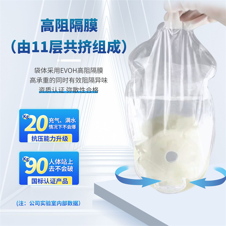 一件式泌尿造口袋 高阻隔膜水胶体底盘造瘘袋 防逆流