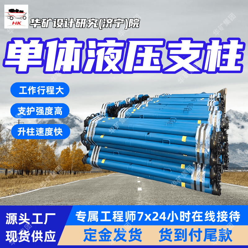 单体液压支柱 操作维护简便 支撑力强DW35-300/110 X单体液压支柱