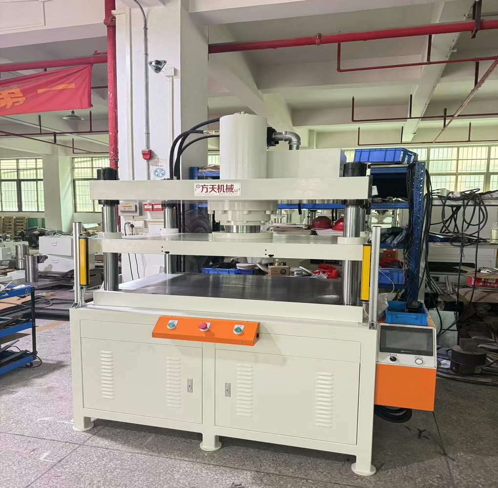 硅胶冲切机 4柱型油压出力大配置加热模板智能恒温可调