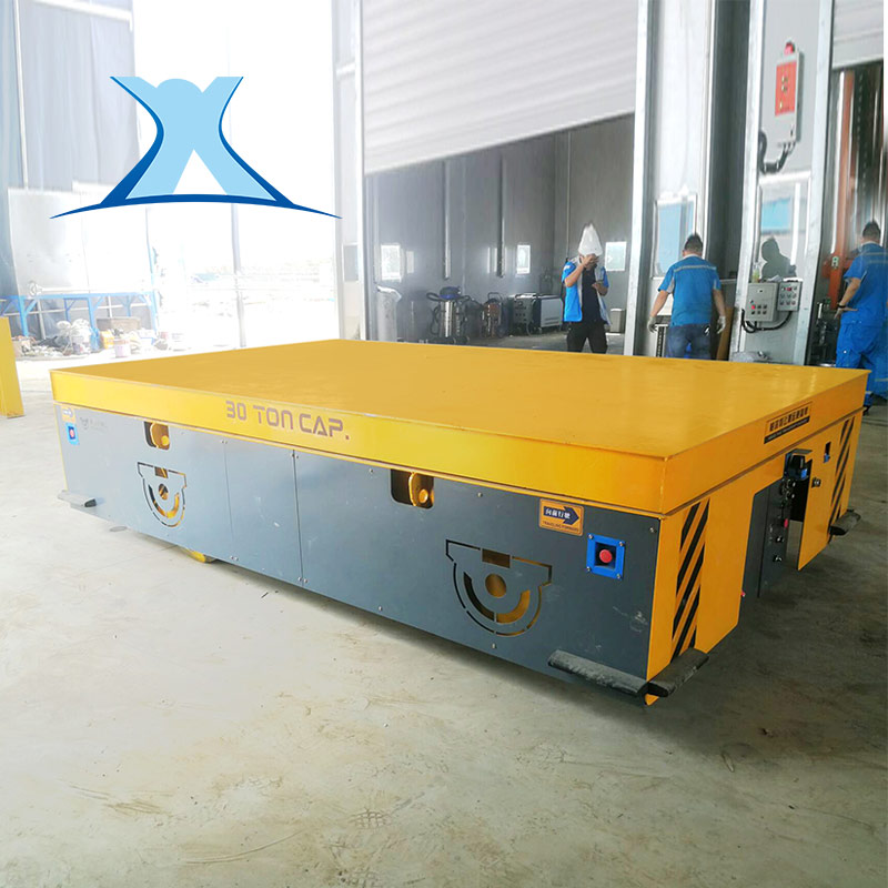 30吨蓄电池平车仓储物流搬运车