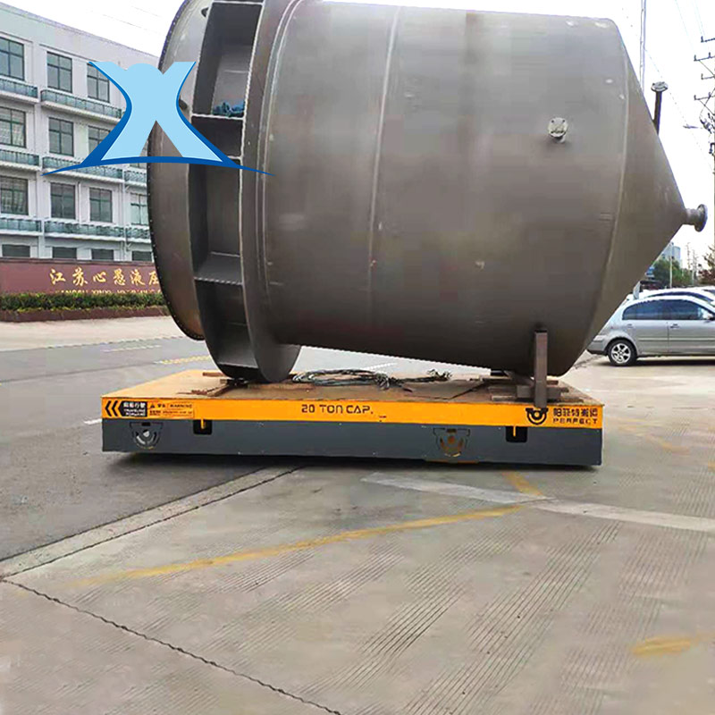 无轨遥控平板车自动化搬运车平台搬运车