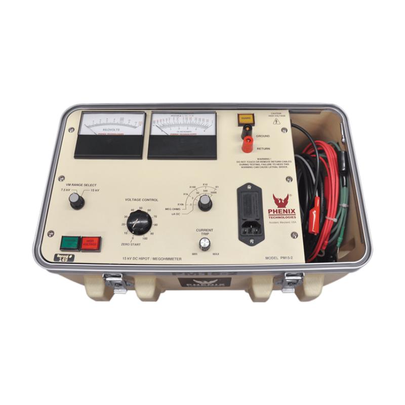 美国PHENIX Model PM15-2/Model PAD10-25交直流耐压/兆欧表