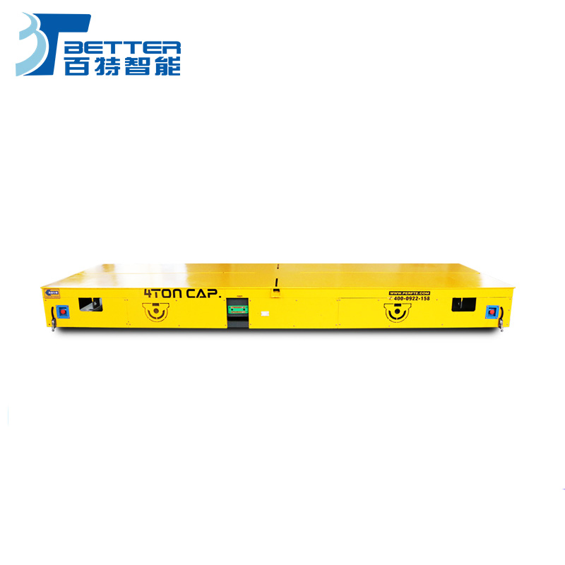 自动化搬运车车间遥控无轨地平钢铁运输车