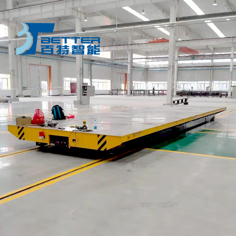 全天工作作业车防爆轨道平车模具有轨运输车