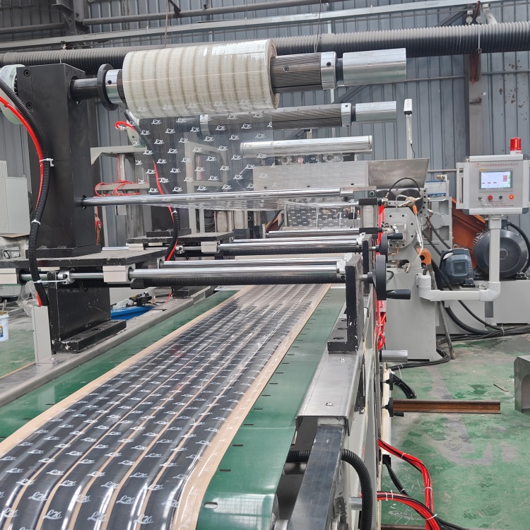 下水管道隔音阻尼片生产线_阻尼减震片生产线设备