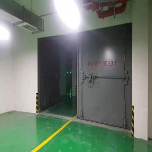 钢结构防护密闭门 制造严密 构造合理 构建地下空间完整封闭系统