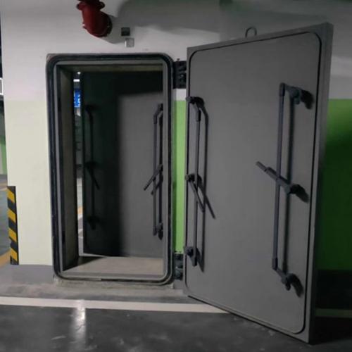 活门槛防护密闭门 耐候性强 厚重坚实 中洲 为地下设施构筑安全防线