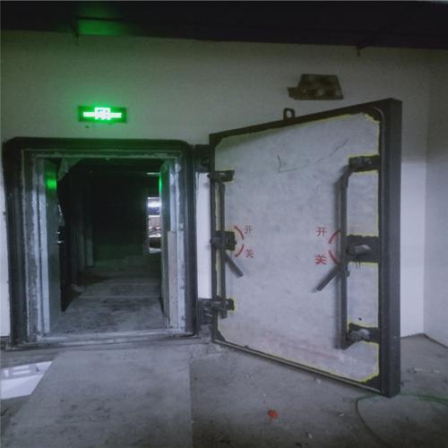 无门槛密闭门 用料扎实 厚重坚实 中洲 提升地下结构安全防护等级