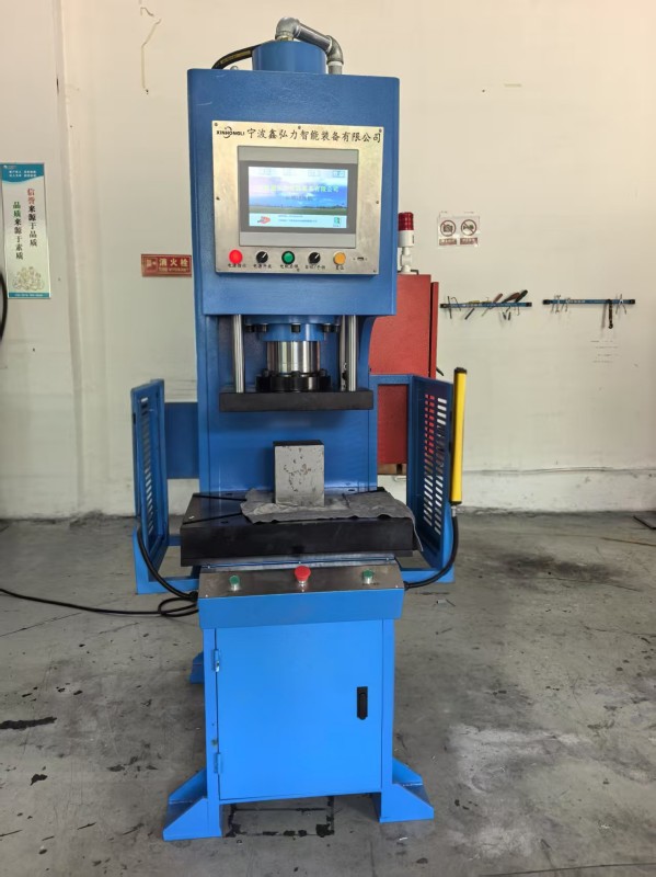 发热导管整形机 发热管打扁机 整形液压机