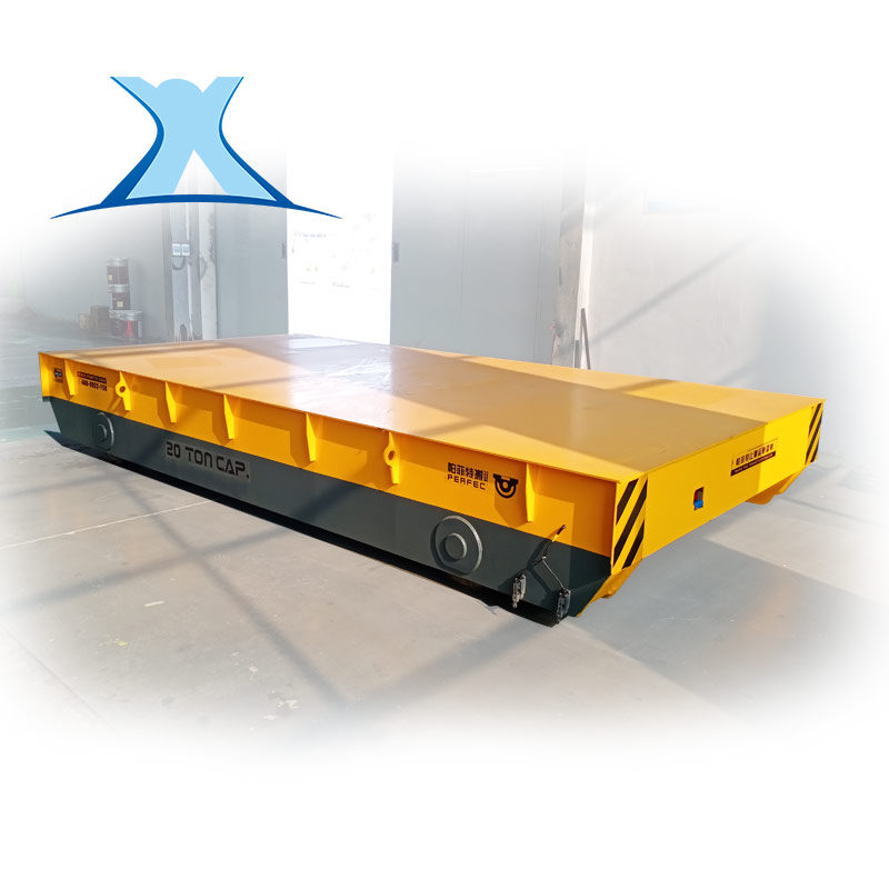 30吨蓄电池平车有轨运输车托盘搬运车