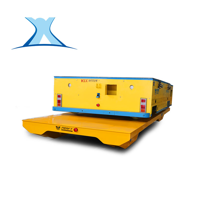 双层摆渡子母车全向搬运车钢铁运输车