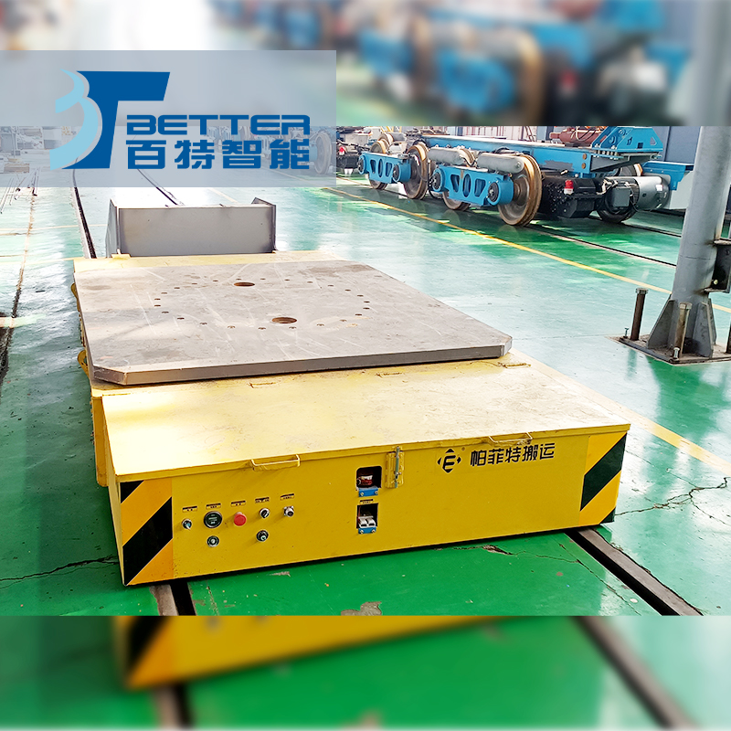 铁路轨道平板车汽车钢架运输车货运电动平板车大轮