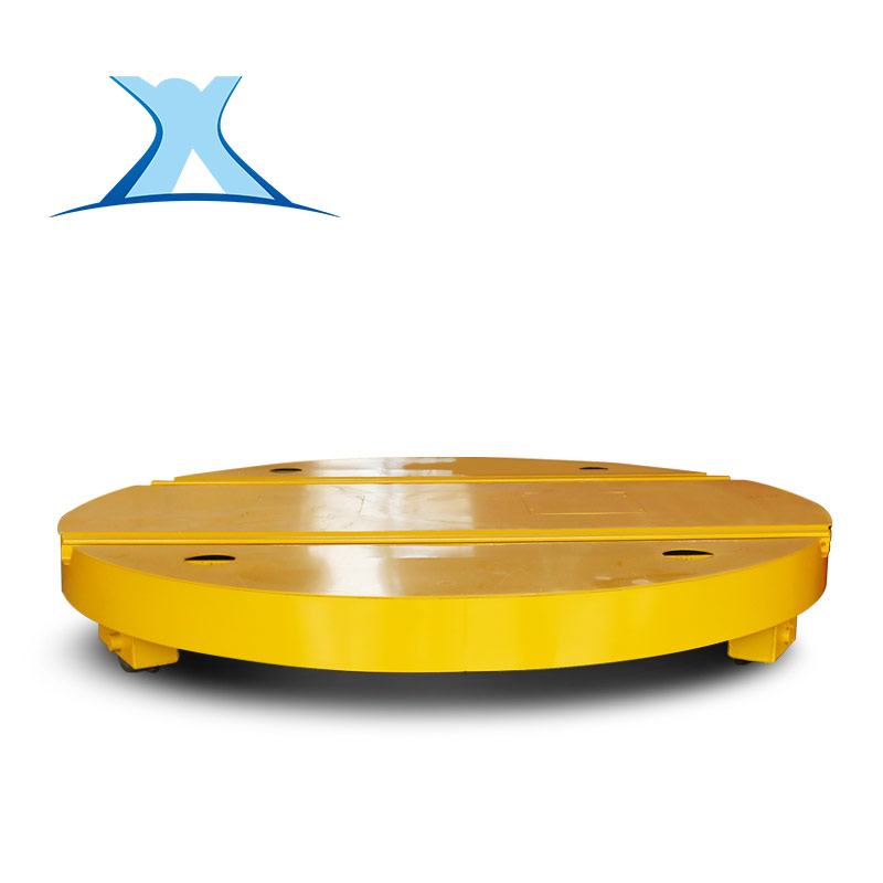 转盘车转盘换轨车防爆搬运车电动转运车