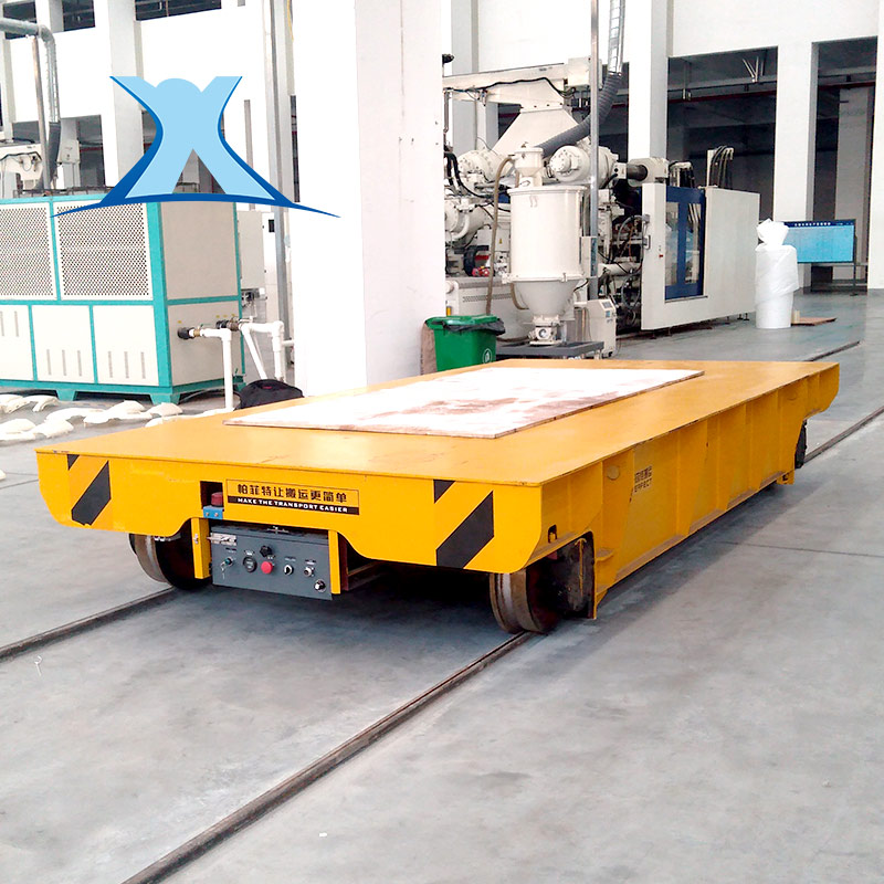 遥控重载平板车电动转运车轨道平板车厂家有轨电车