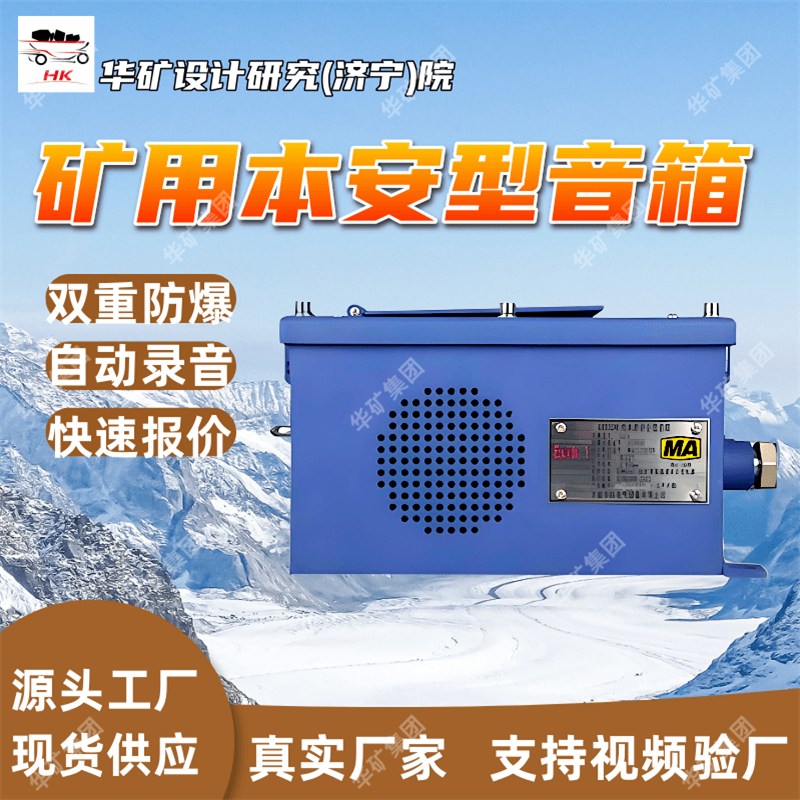 KXY21矿用本安型音箱 厂家现货 灯光指示功能矿用本安型音箱