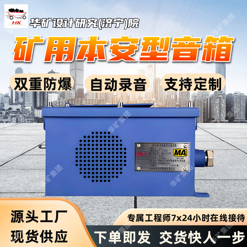矿用隔爆本安型音箱 音质清晰 KXY127（C）矿用隔爆兼本安型音箱