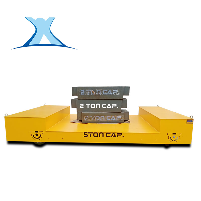 汽车钢架运输车工厂过跨运输电动平移平台车30吨蓄电池平车