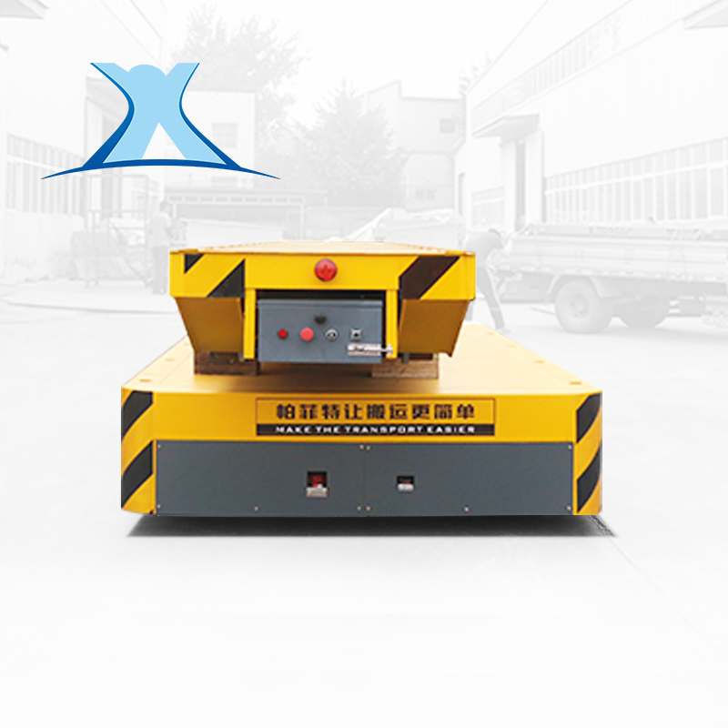 加长台面电动平车车间物流平板车智能遥控蓄电双层摆渡子母车