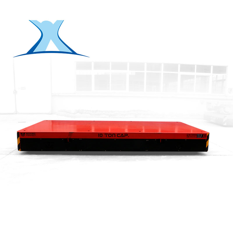 车间物流平板车智能遥控蓄电全向平板车托盘搬运车