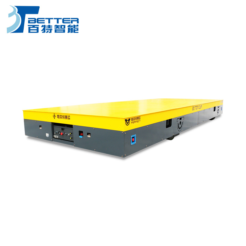 遥控重载平板车托盘搬运车车间物流平板车万向纵横移动