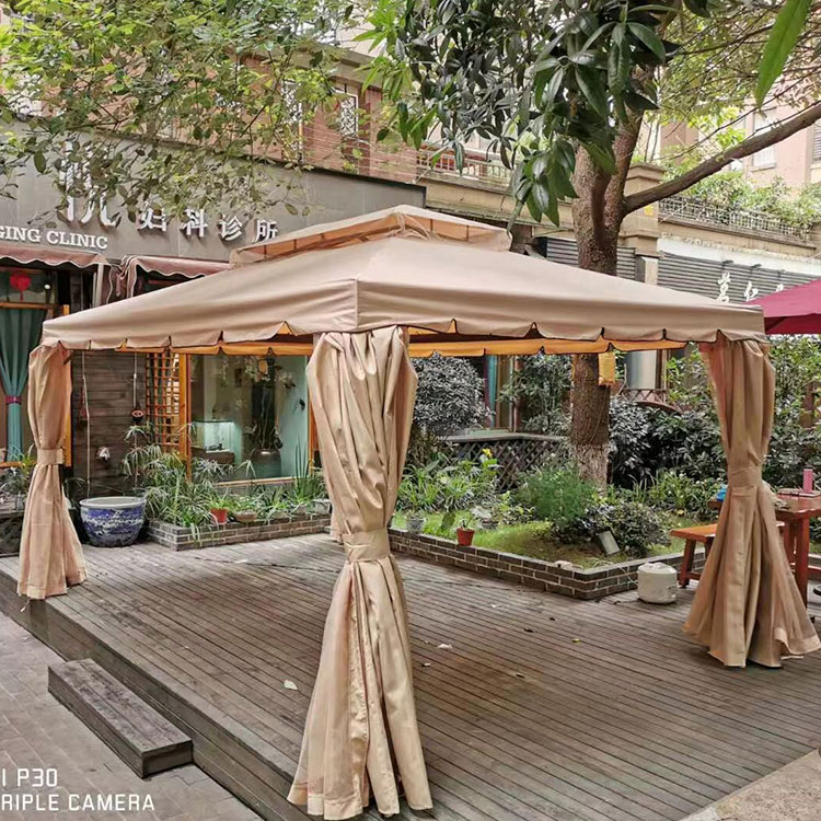 户外罗马凉亭 庭院帐篷 室外花园遮阳棚 农家乐四角摆摊休闲亭