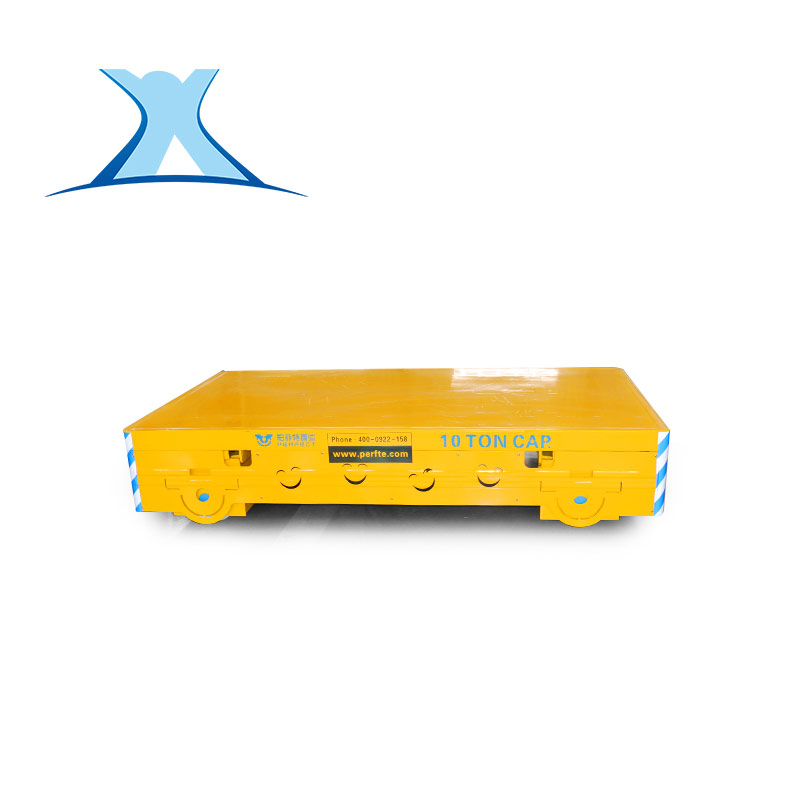 智能遥控蓄电托盘搬运车全天工作作业车20T电动平车