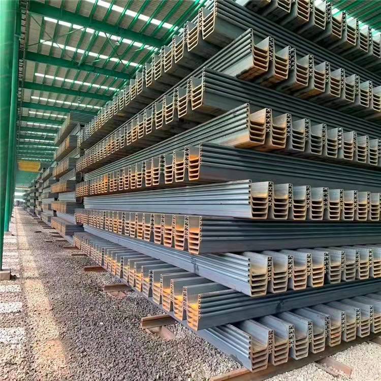 钢板桩 拉森钢板桩 天津万丰钢联钢板桩价格