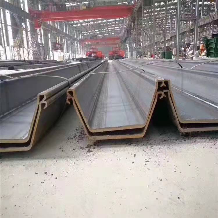 钢板桩 拉森钢板桩 天津万丰钢联钢板桩价格