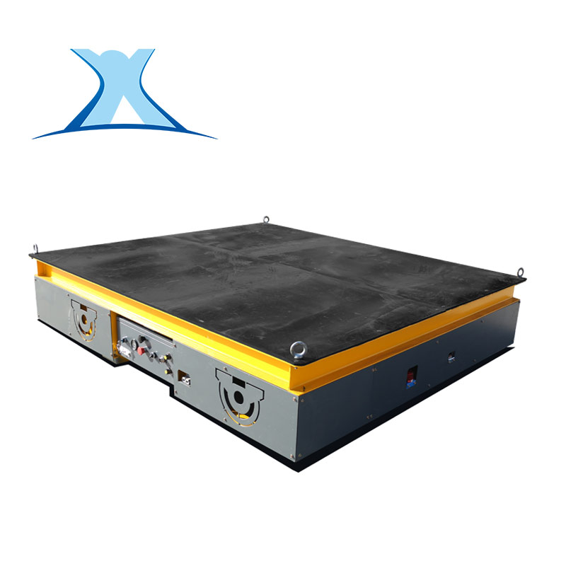 智能遥控蓄电防爆搬运车车间物流平板车钢铁运输车