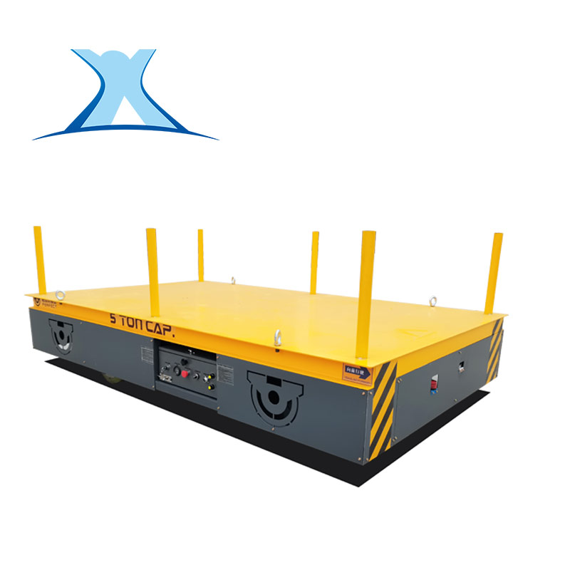 智能遥控蓄电货物转运车仓库搬运车车间物流平板车