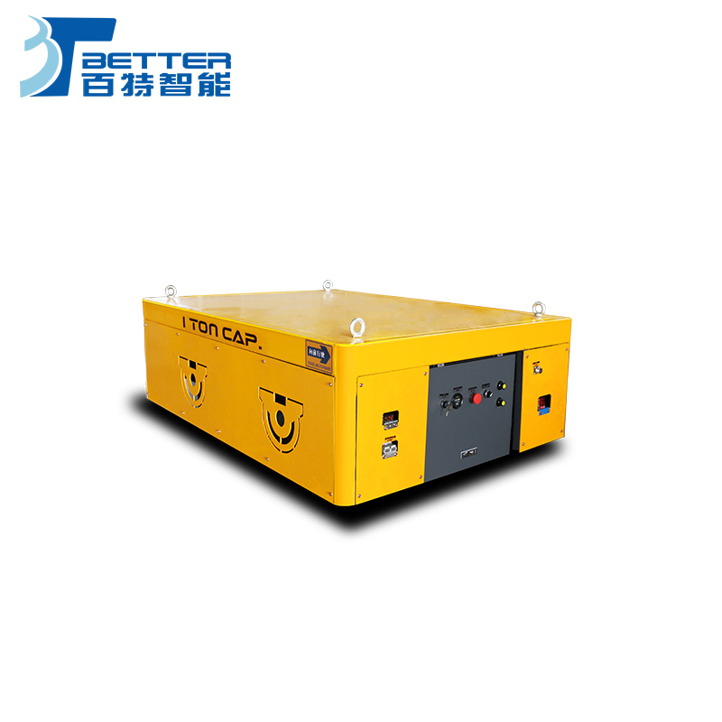 30吨蓄电池平车智能转运平板车托盘搬运车钢铁运输车