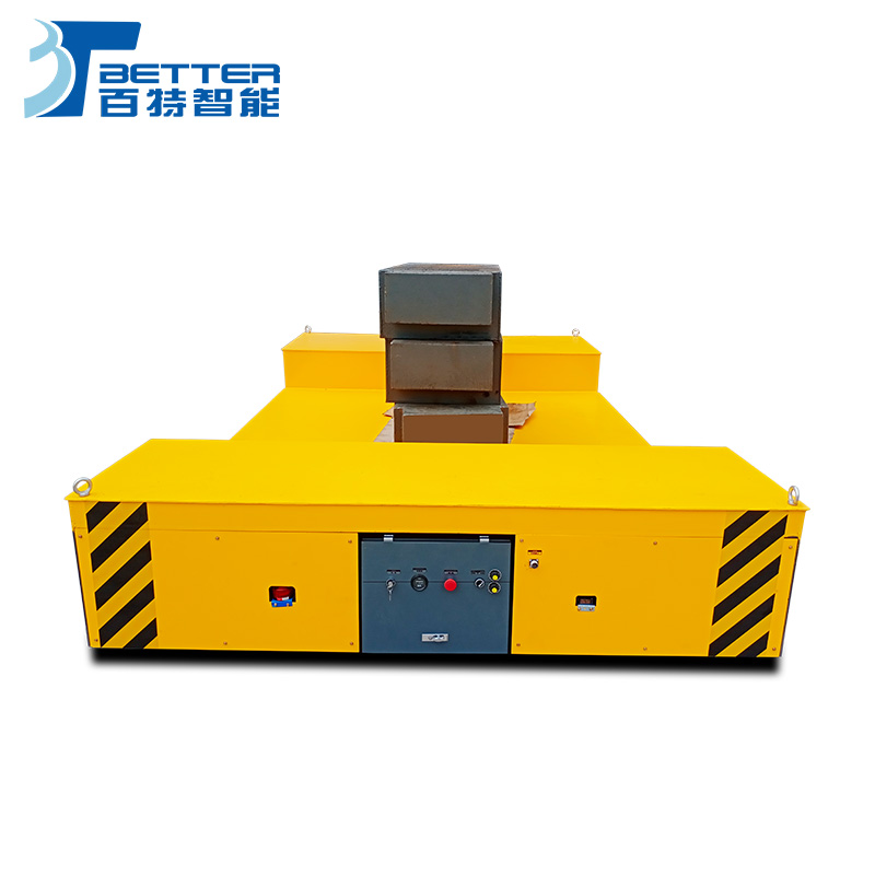 智能遥控蓄电智能转运平板车无动力平板拖车全向搬运车