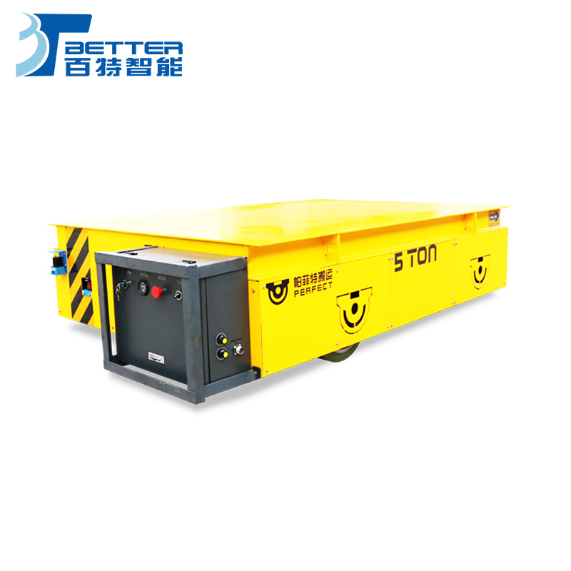 智能遥控蓄电遥控重载平板车全向搬运车车间物流平板车大型板车