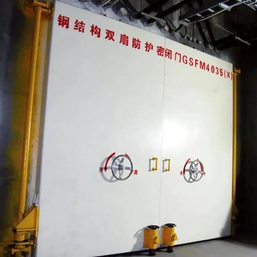 钢结构密闭门人防门 中洲 密封抗潮 施工便捷 为地下设施构筑安全防线