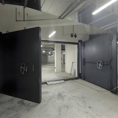 单双扇防护密闭门 中洲 节省工期 工艺规范 为地下设施构筑安全防线