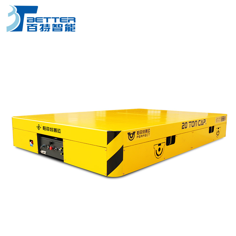 智能遥控蓄电托盘搬运车车间遥控无轨地平车车间物流平板车托盘搬运车