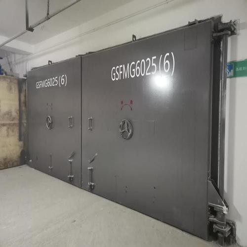钢结构防护密闭门 构建地下空间完整封闭系统 便于检修 中洲 构造合理