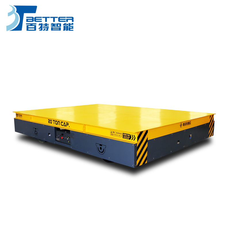 智能遥控蓄电托盘搬运车车间物流平板车钢铁运输车万向纵横移动