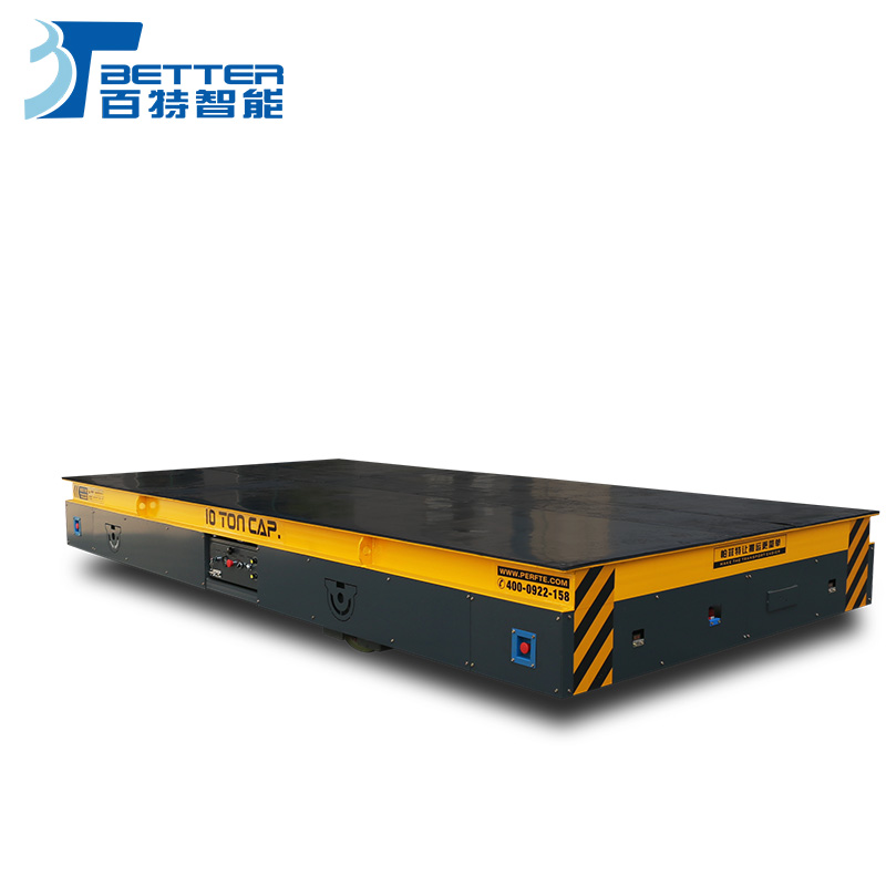 智能遥控蓄电自动化搬运电动平移平台车车间物流平板车