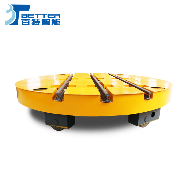 智能遥控蓄电30吨蓄电池平车托盘搬运车车间物流平板车平台搬运车