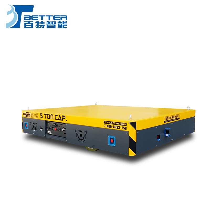 智能遥控蓄电30吨蓄电池平车导轨运输车仓库搬运车