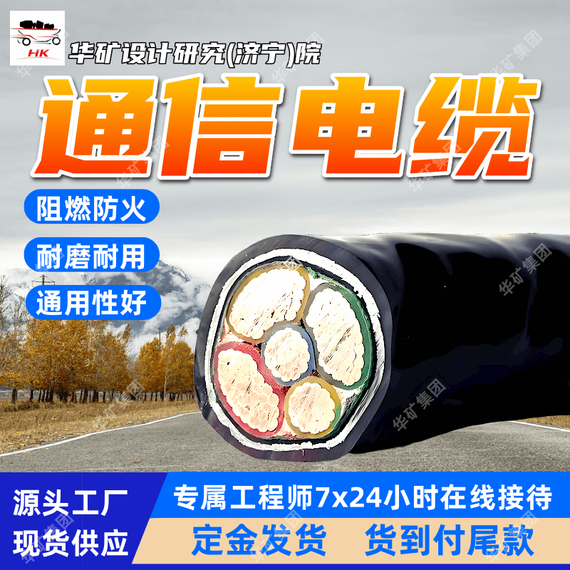 MYP-0.66/1.14KV矿用通信电缆 弯曲性能好 阻燃矿用通信电缆