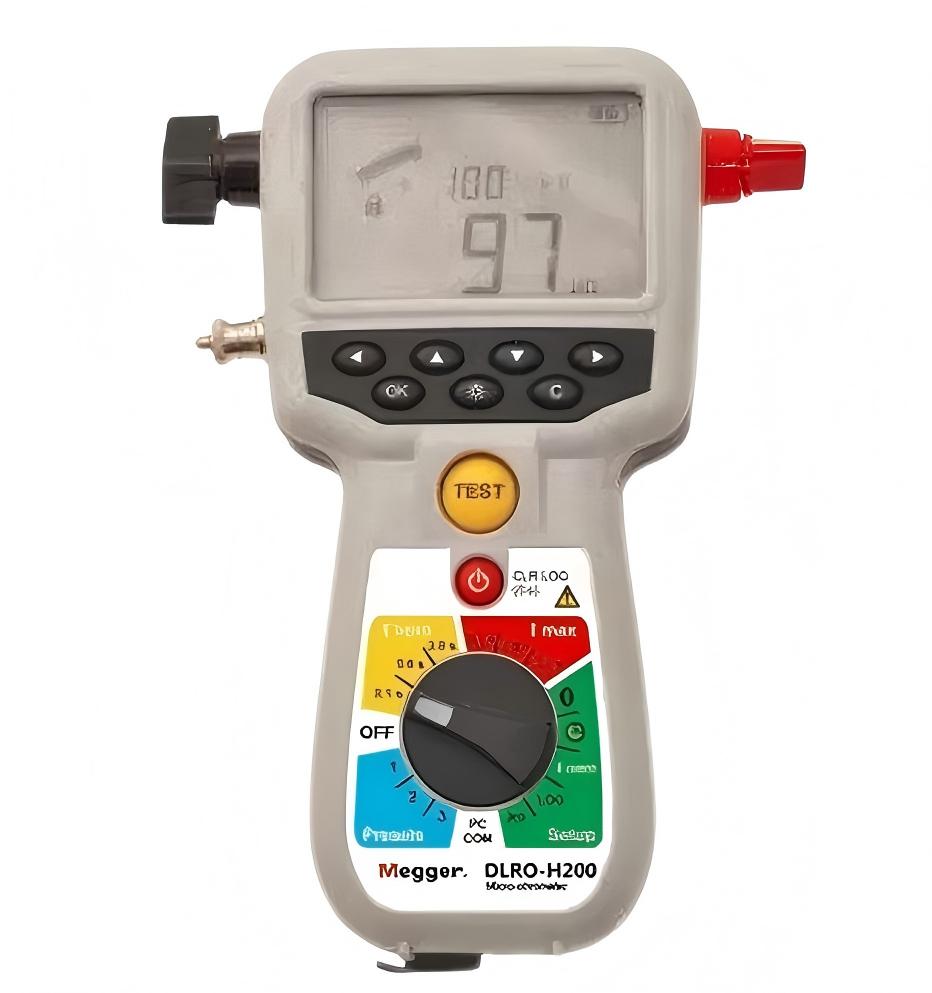 MEGGER DLRO-H200手持式微欧计测量低电阻代理