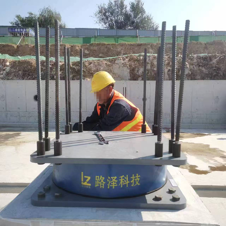 建筑隔震支座 隔震橡胶支座 橡胶隔震支座厂家 路泽