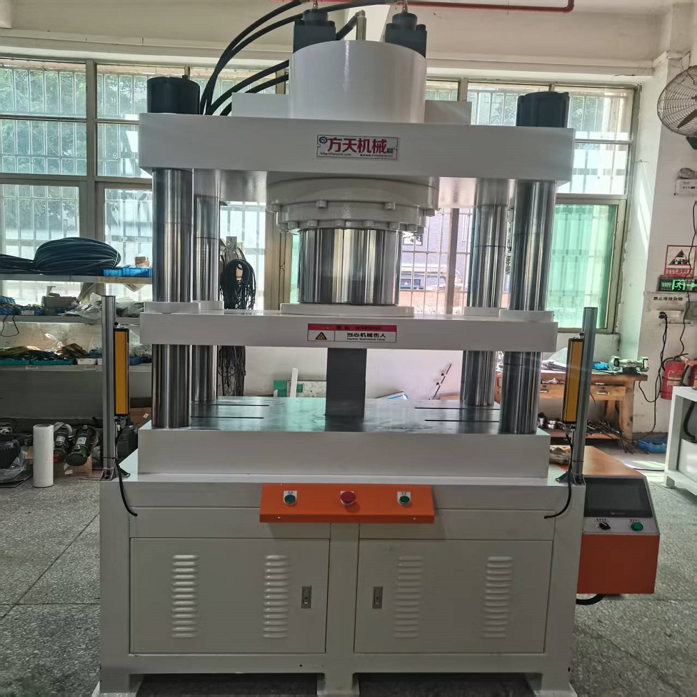 200吨油压机 四柱型伺服液压大推力