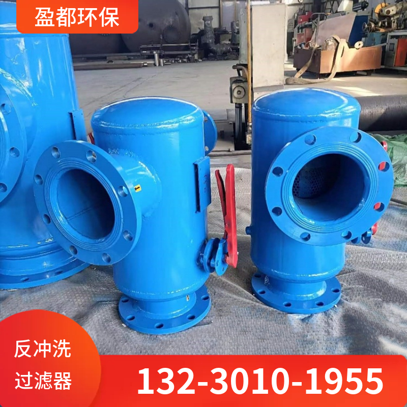 大口径管道除污器 电厂反冲洗除污器 自动洗排污过滤设备 常州