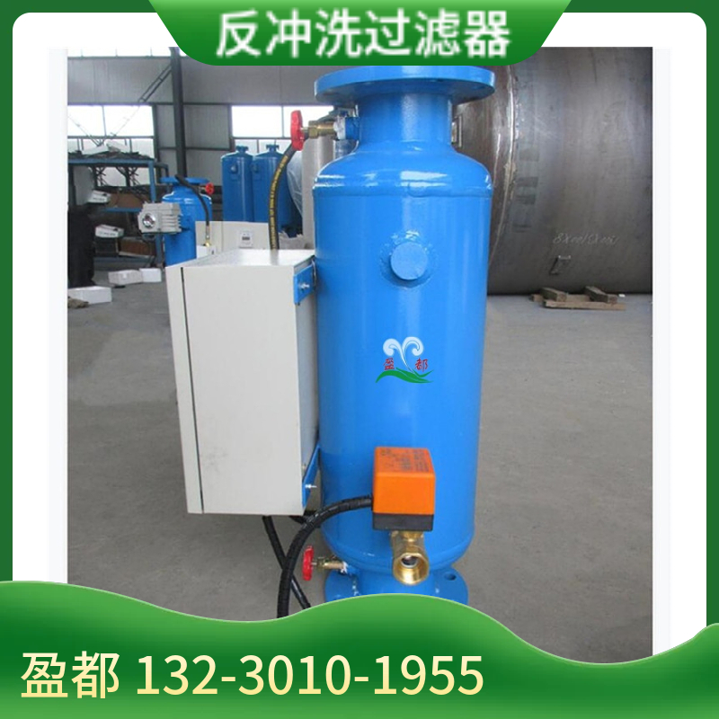 反冲洗排污过滤器  循环水快速排污除污器 法兰式扩容除污器湖南