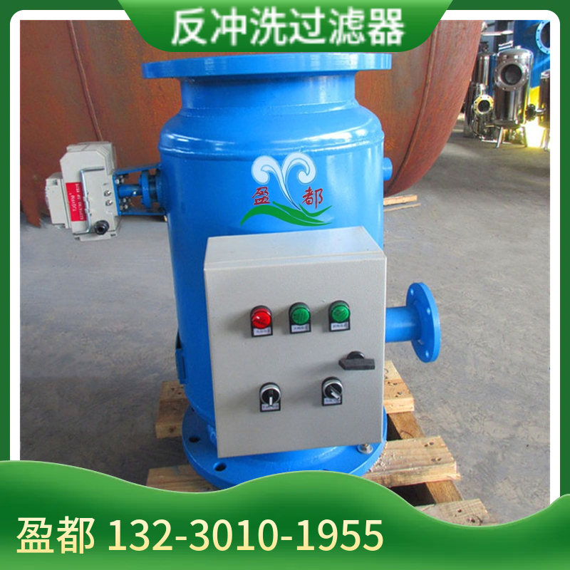 除污过滤设备 卧式管道反冲洗过滤器 立式扩容除污设备 广东