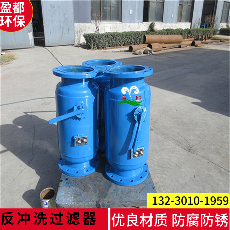 卧式除污器 全自动反冲洗除污器    可拆卸过滤器陕西