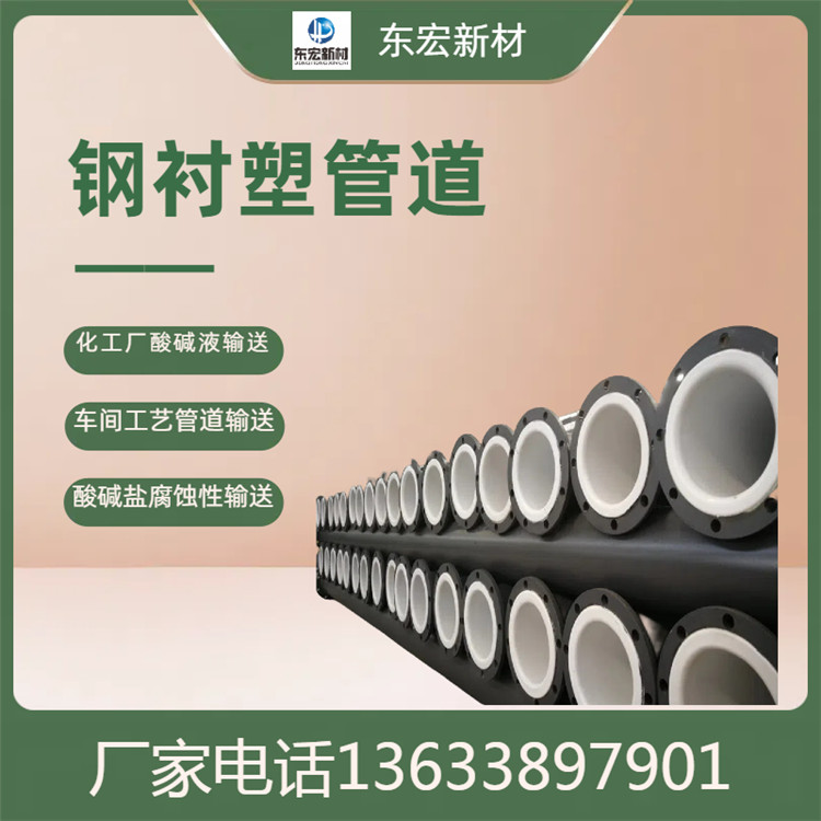 碳钢衬塑管道 衬塑管道 内衬PO管道 不锈钢衬塑管道